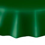 Grön rund bordsduk - plast - 86cm - 213cm Grön rund bordsduk - plast - 86cm - 213cm