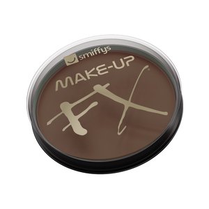 Make-Up Fx vattenbaserad ansikts- och kroppsfärg 16 ml - mörk brun