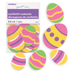 Påskägg konfetti - 24 st Påskägg konfetti - 24 st