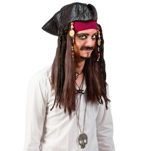 Pirathatt med dreads Pirathatt med dreads