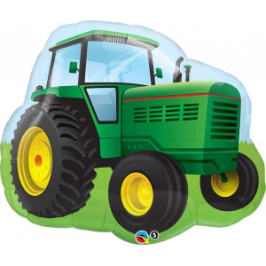 Traktor folieballong - 86 cm