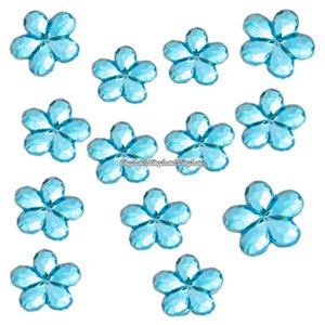 Aqua bordsdiamanter - blommor - 21 g Aqua bordsdiamanter - blommor - 21 g