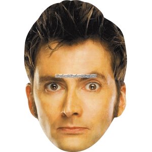 Den tionde doktorn - Doctor Who maskeradmask