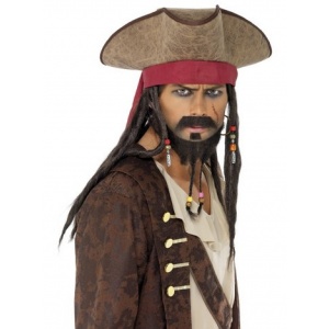 Pirathatt med dreadlocks Pirathatt med dreadlocks
