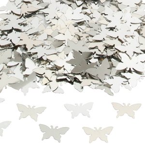 Bordskonfetti Fjärilar silver - 14 g Bordskonfetti Fjärilar silver - 14 g