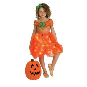 Tindrande pumpa-prinsessa maskeraddräkt Tindrande pumpa-prinsessa maskeraddräkt